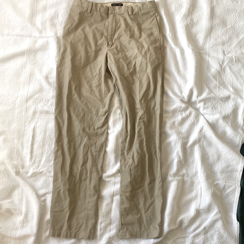 Banana Republic Straight Fit Gavin Pants, 33/34